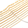 18K Gold Color PVD Plated Stainless Steel Cuba Cross O Ripple Twisted