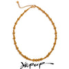Waterproof Stainless Steel Beads Chain Necklace Tight On The Neck