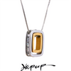 316l Stainless Steel Square Hollow Double Layered Overlay Pendant